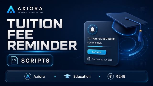 Tuition Fee Reminder Messages — product preview